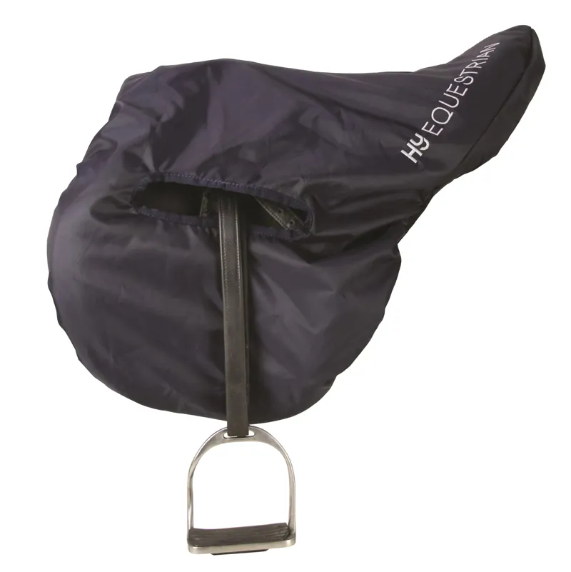 Hy Equestrian Saddle Cover - Navy/Grey